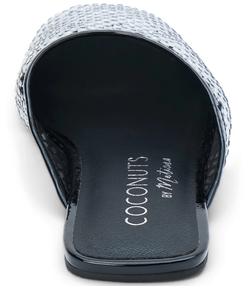 Matisse Karlie Rhinestone Embellished Flat Mules