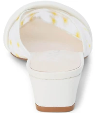 Matisse Kellan Floral Mesh Pointed Toe Mules