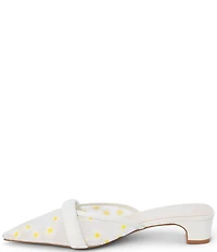 Matisse Kellan Floral Mesh Pointed Toe Mules