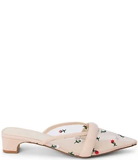 Matisse Kellan Floral Mesh Pointed Toe Mules