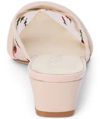 Matisse Kellan Floral Mesh Pointed Toe Mules