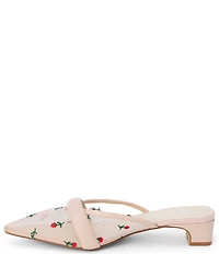 Matisse Kellan Floral Mesh Pointed Toe Mules