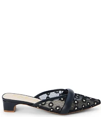 Matisse Kellan Floral Mesh Pointed Toe Mules