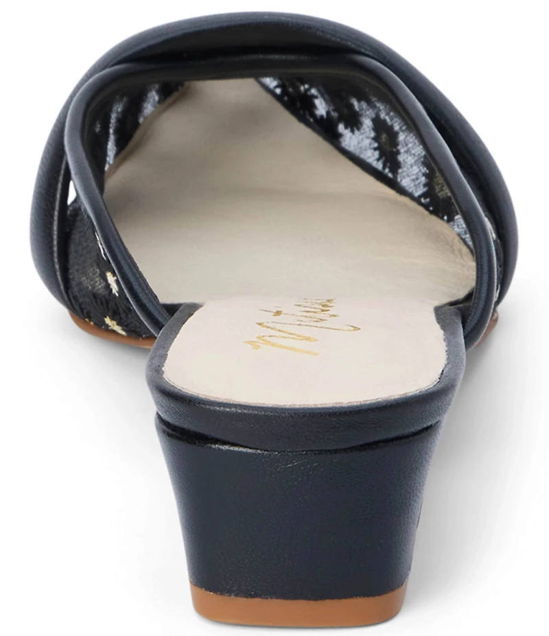 Matisse Kellan Floral Mesh Pointed Toe Mules