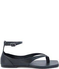 Matisse Kerry Leather Ankle Strap Thong Sandals