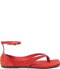 Matisse Kerry Suede Ankle Strap Thong Sandals
