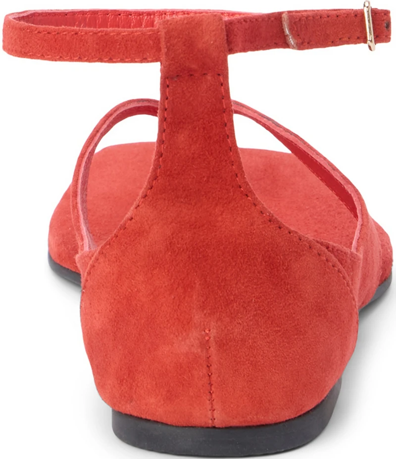 Matisse Kerry Suede Ankle Strap Thong Sandals