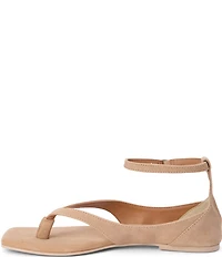 Matisse Kerry Suede Ankle Strap Thong Sandals