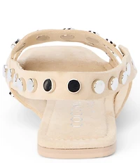 Matisse Kira Suede Studded Slingback Sandals