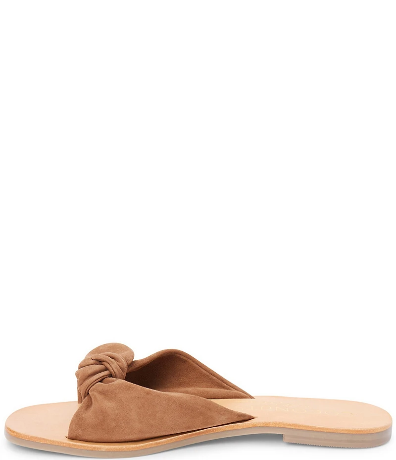 Matisse Mackenzie Suede Bow Knot Slide Sandals