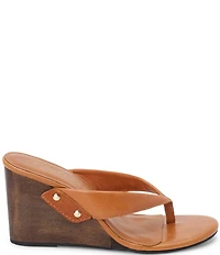 Matisse Maryland Leather Wedge Thong Sandals