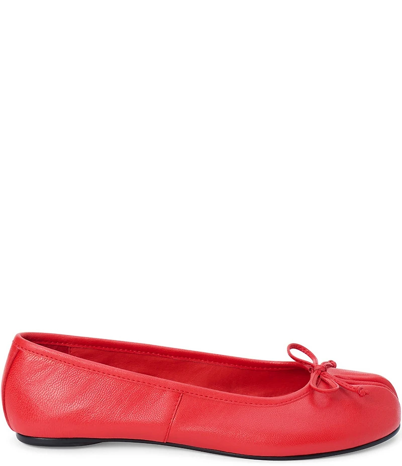 Matisse Mason Split Toe Leather Ballet Flats