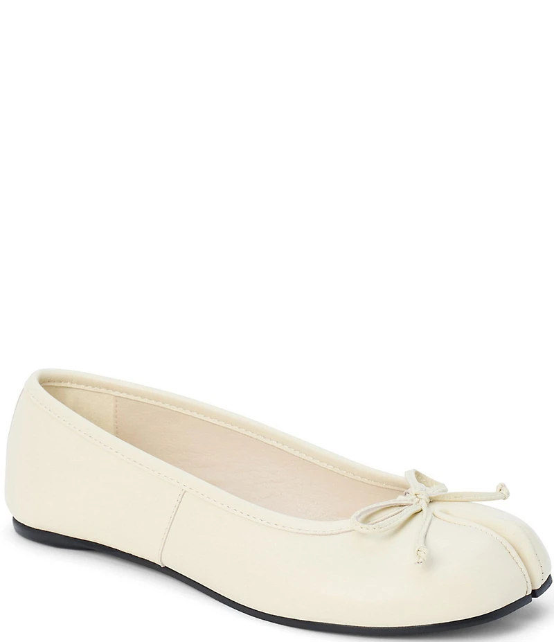 Matisse Mason Split Toe Leather Ballet Flats