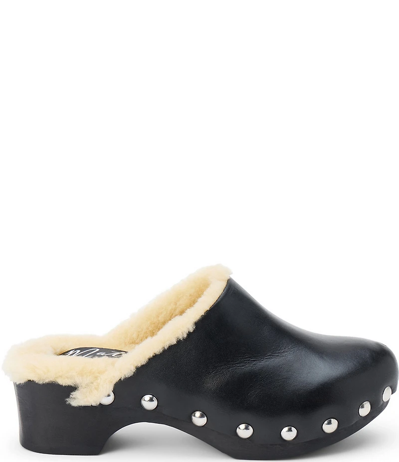 Matisse Mayfair Leather Studded Clogs