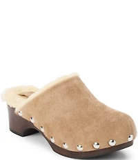 Matisse Mayfair Suede Studded Clogs