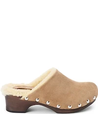 Matisse Mayfair Suede Studded Clogs