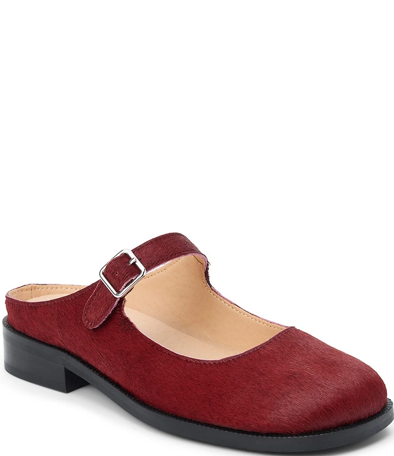 Matisse Merlin Calf Hair Mary Jane Mules