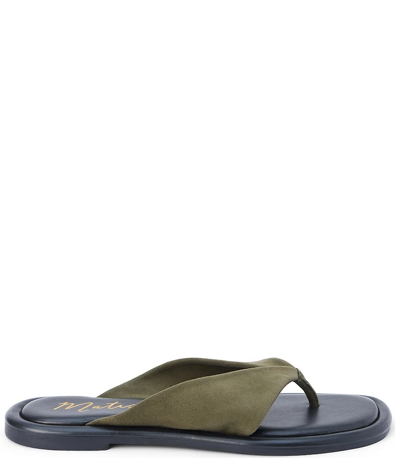 Matisse Mirage Suede Thong Sandals