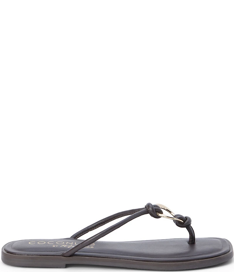 Matisse Mission Leather Thong Flat Sandals