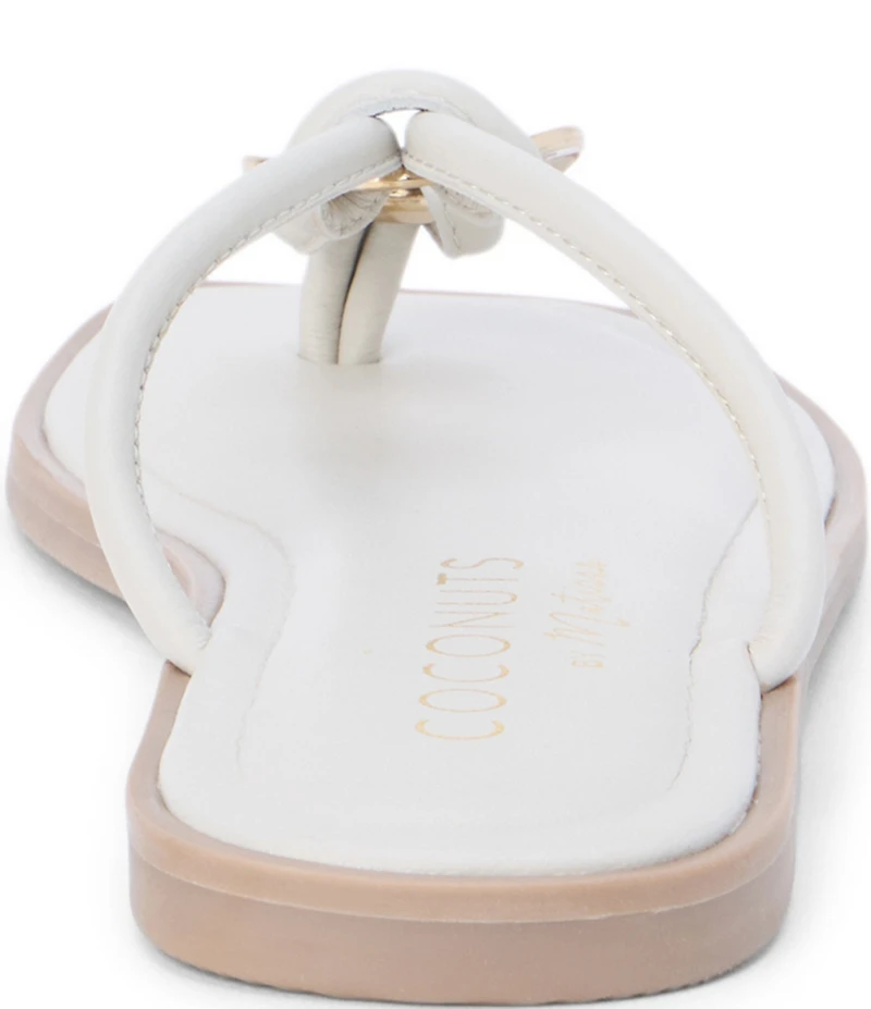 Matisse Mission Leather Thong Flat Sandals