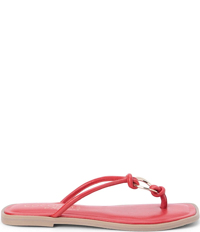 Matisse Mission Leather Thong Flat Sandals
