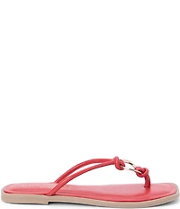 Matisse Mission Leather Thong Flat Sandals
