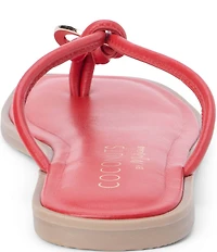 Matisse Mission Leather Thong Flat Sandals