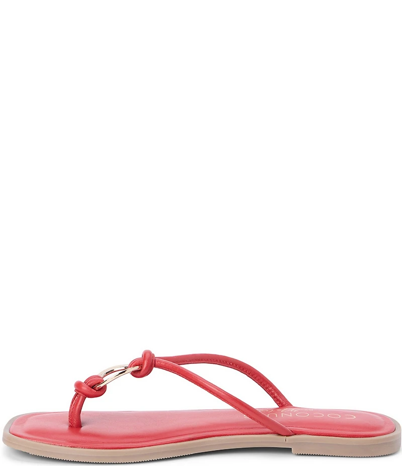 Matisse Mission Leather Thong Flat Sandals