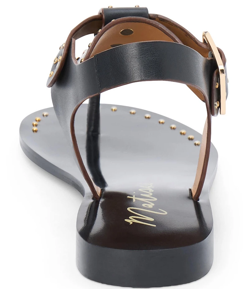 Matisse Mona Leather Studded Thong Sandals