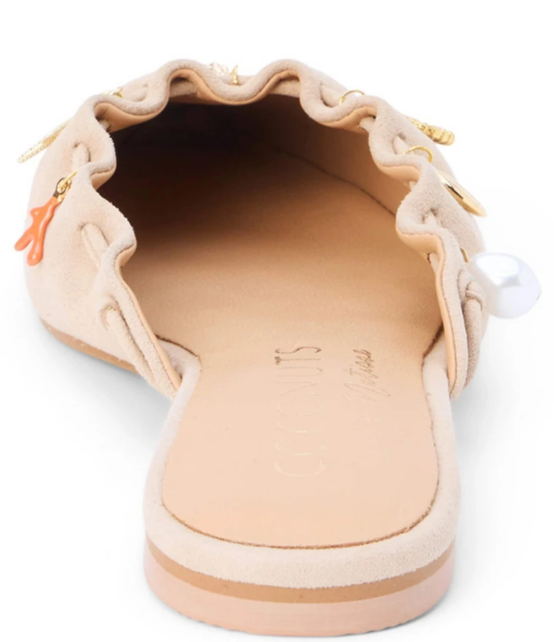 Matisse Monette Suede Sea Life Charms Mules