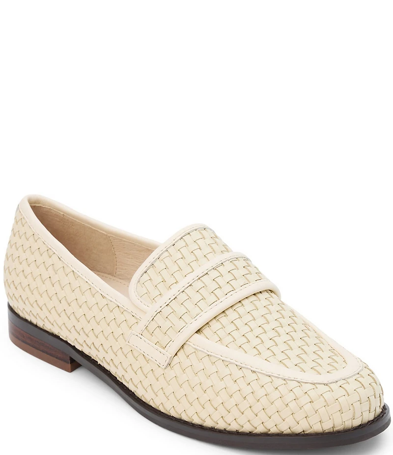 Matisse Ned Woven Leather Loafers