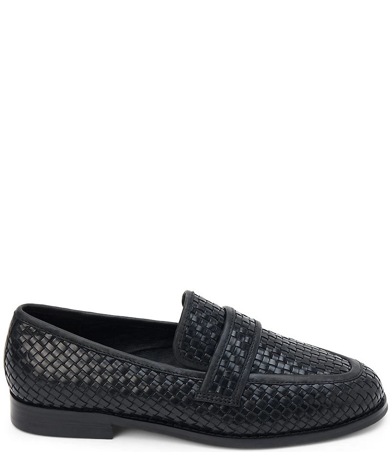 Matisse Ned Woven Leather Loafers