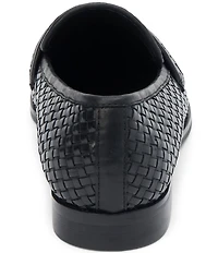 Matisse Ned Woven Leather Loafers