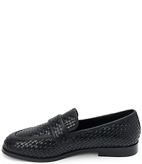 Matisse Ned Woven Leather Loafers