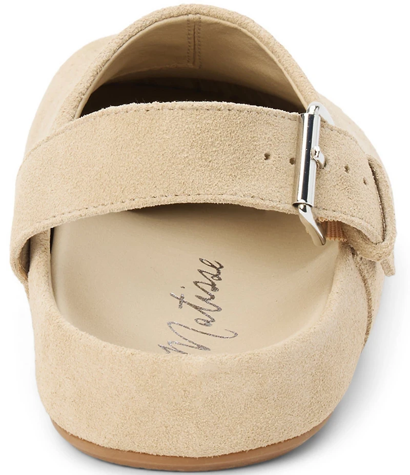 Matisse Otto Suede Slingback Clogs