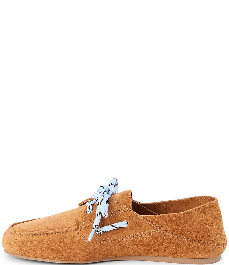 Matisse Petra Suede Lace Up Convertible Boat Shoes Flats