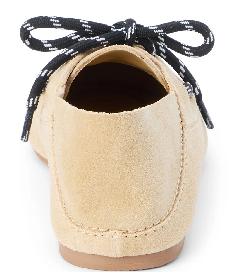 Matisse Petra Suede Lace Up Convertible Boat Shoes Flats