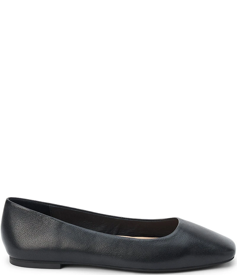 Matisse Phillip Leather Square Toe Ballet Flats