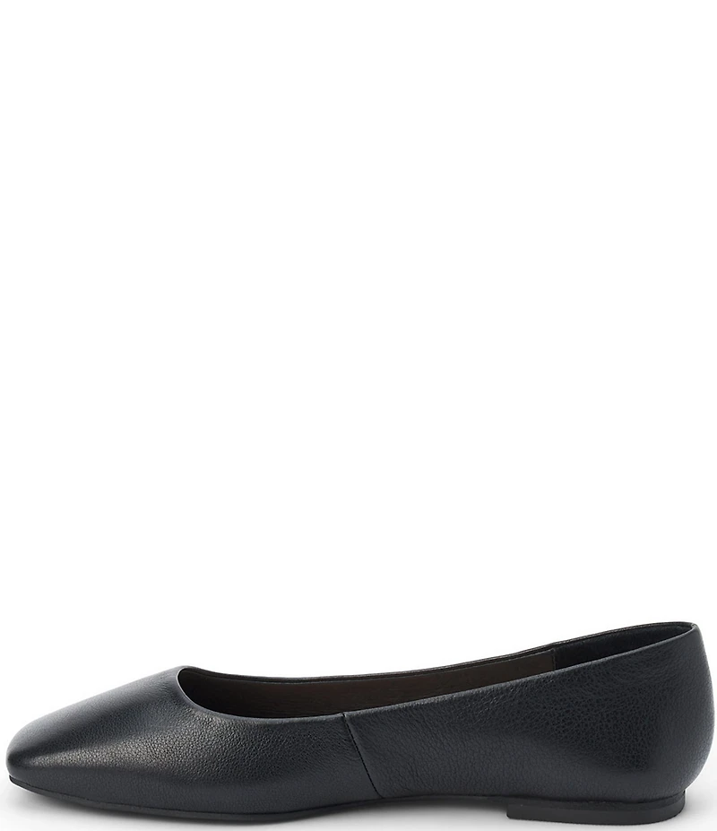 Matisse Phillip Leather Square Toe Ballet Flats