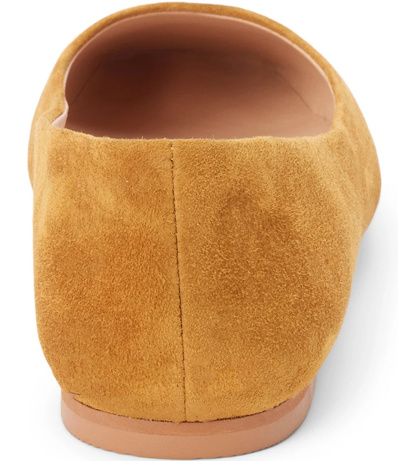 Matisse Phillip Suede Square Toe Ballet Flats