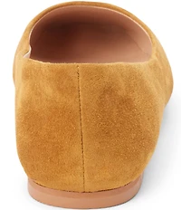 Matisse Phillip Suede Square Toe Ballet Flats
