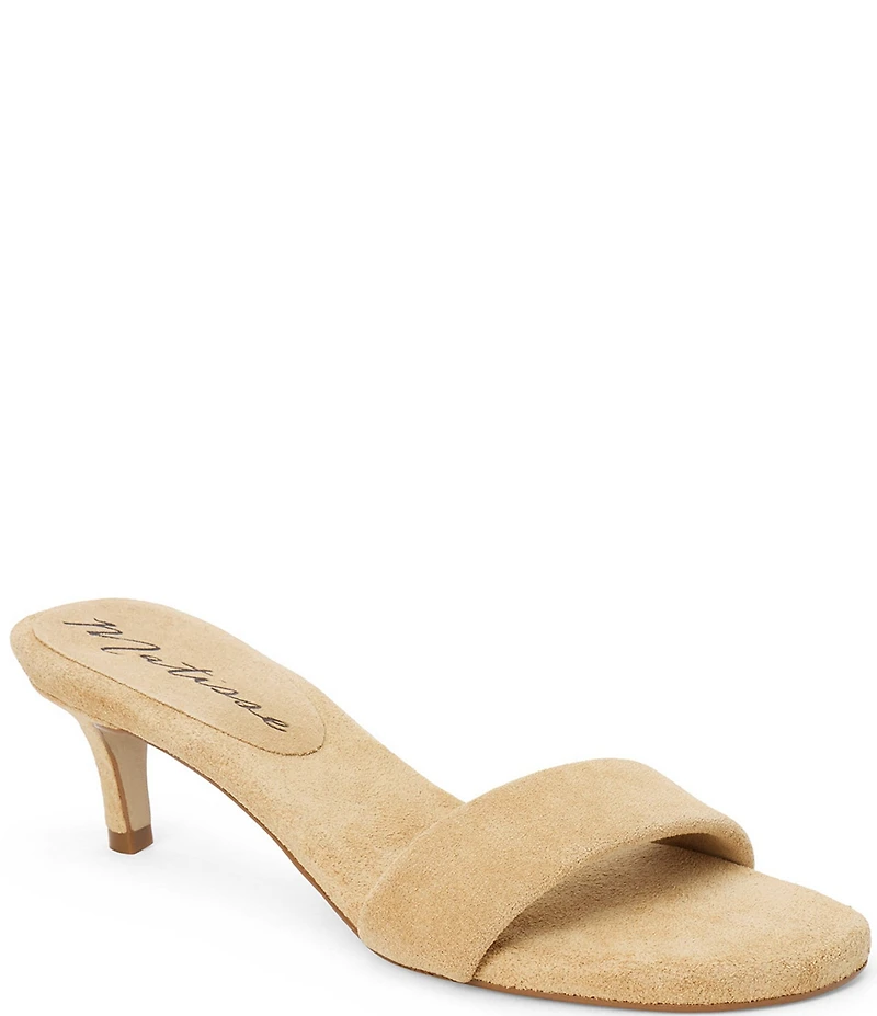 Matisse Poppy Suede Single Band Dress Slide Sandals