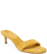 Matisse Poppy Suede Single Band Dress Slide Sandals