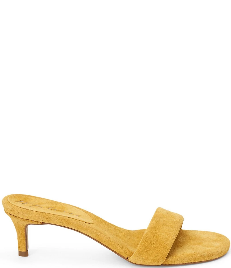Matisse Poppy Suede Single Band Dress Slide Sandals