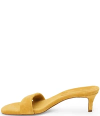 Matisse Poppy Suede Single Band Dress Slide Sandals