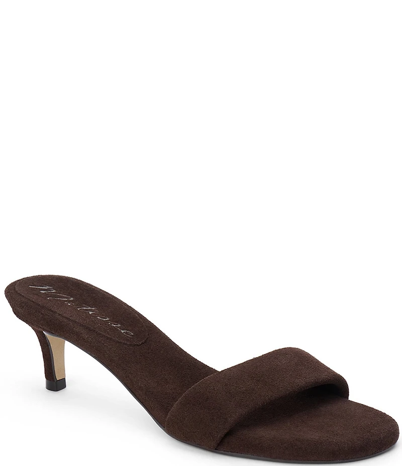 Matisse Poppy Suede Single Band Dress Slide Sandals