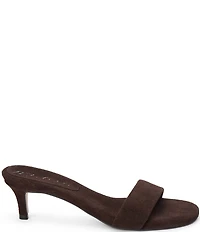 Matisse Poppy Suede Single Band Dress Slide Sandals