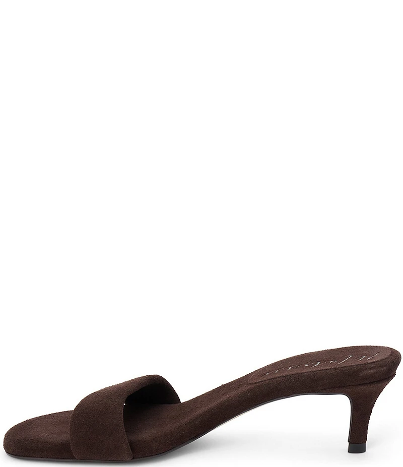 Matisse Poppy Suede Single Band Dress Slide Sandals