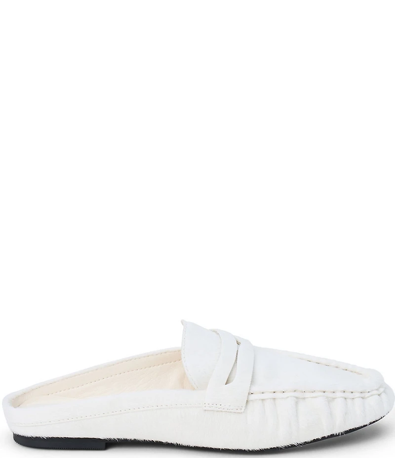 Matisse Porta Cow Hair Penny Loafer Mules