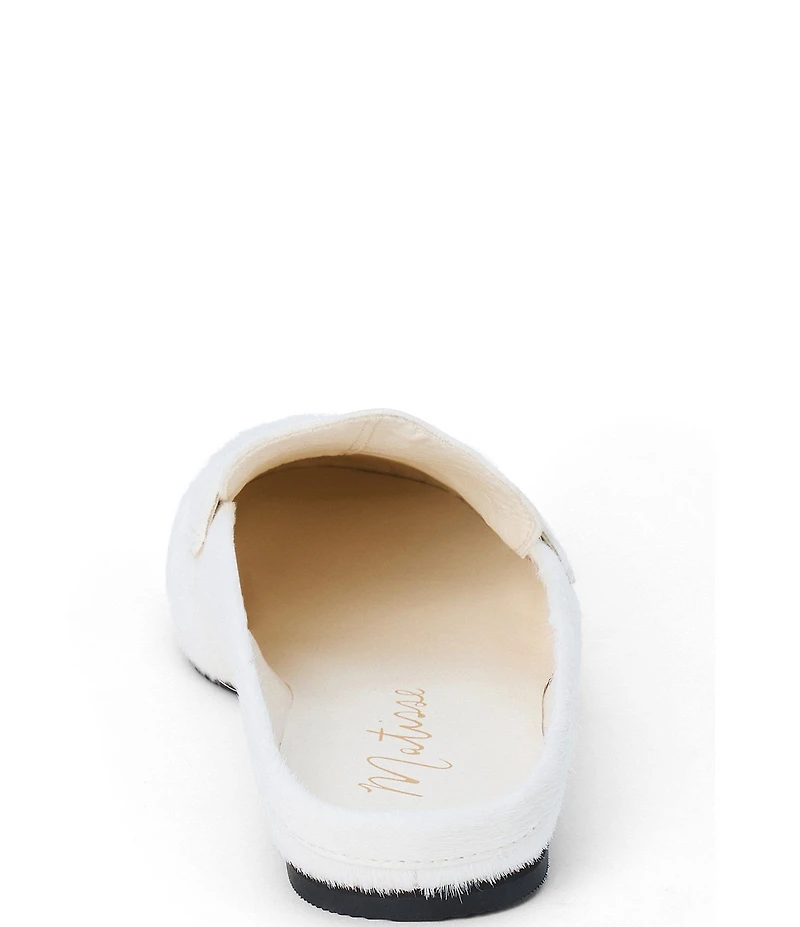 Matisse Porta Cow Hair Penny Loafer Mules